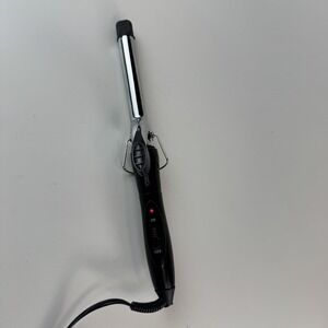 Plugged In TPC1819 Curling Iron & Gold Tapered Curl Wand Hair Styler Lot‎ Tools